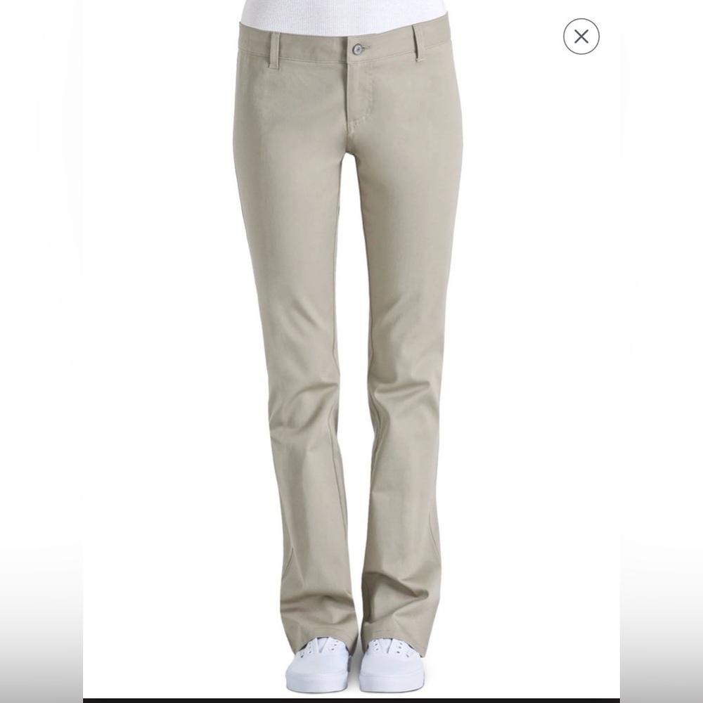 Dickies simple pant mid rise Straight-Leg Pant